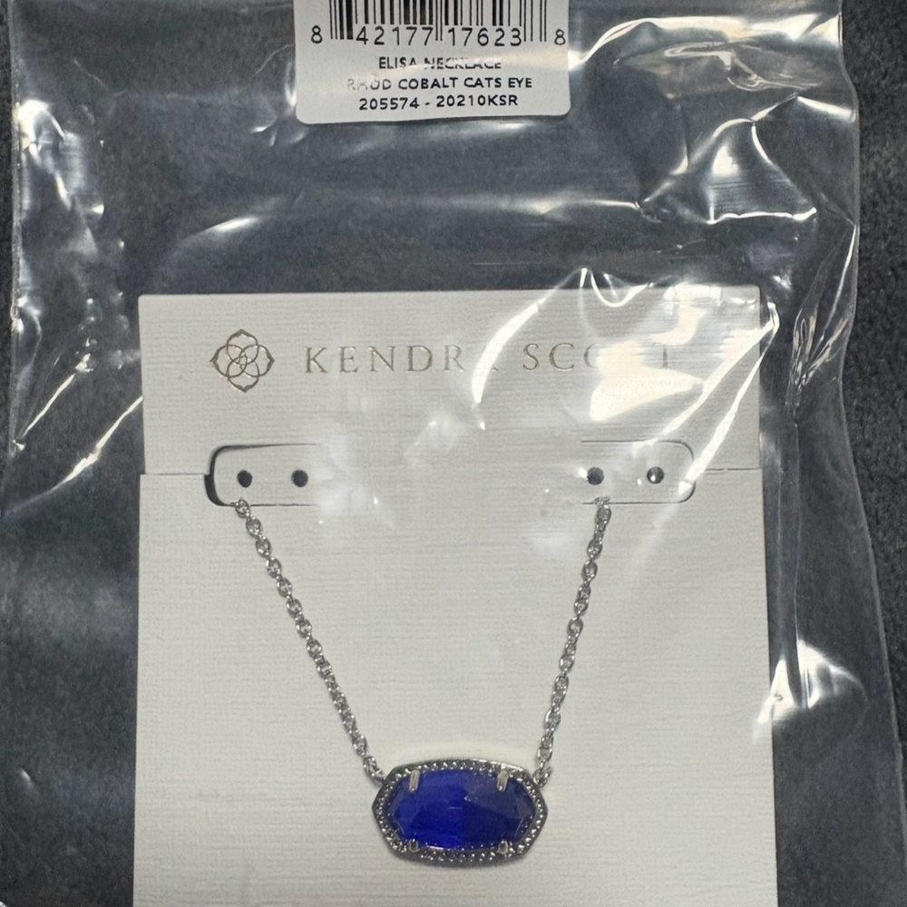 Kendra Scott Cobalt Blue Necklace